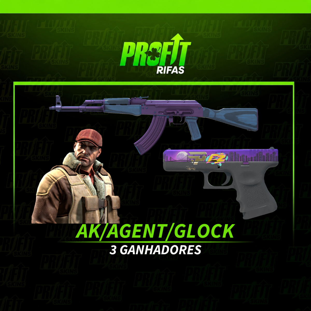 AK/AGENT/GLOCK